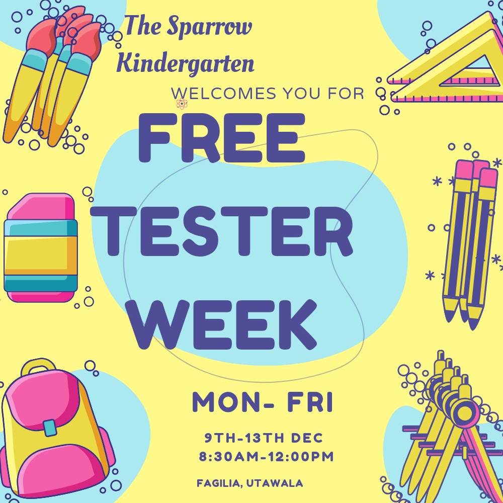 Free Tester Week