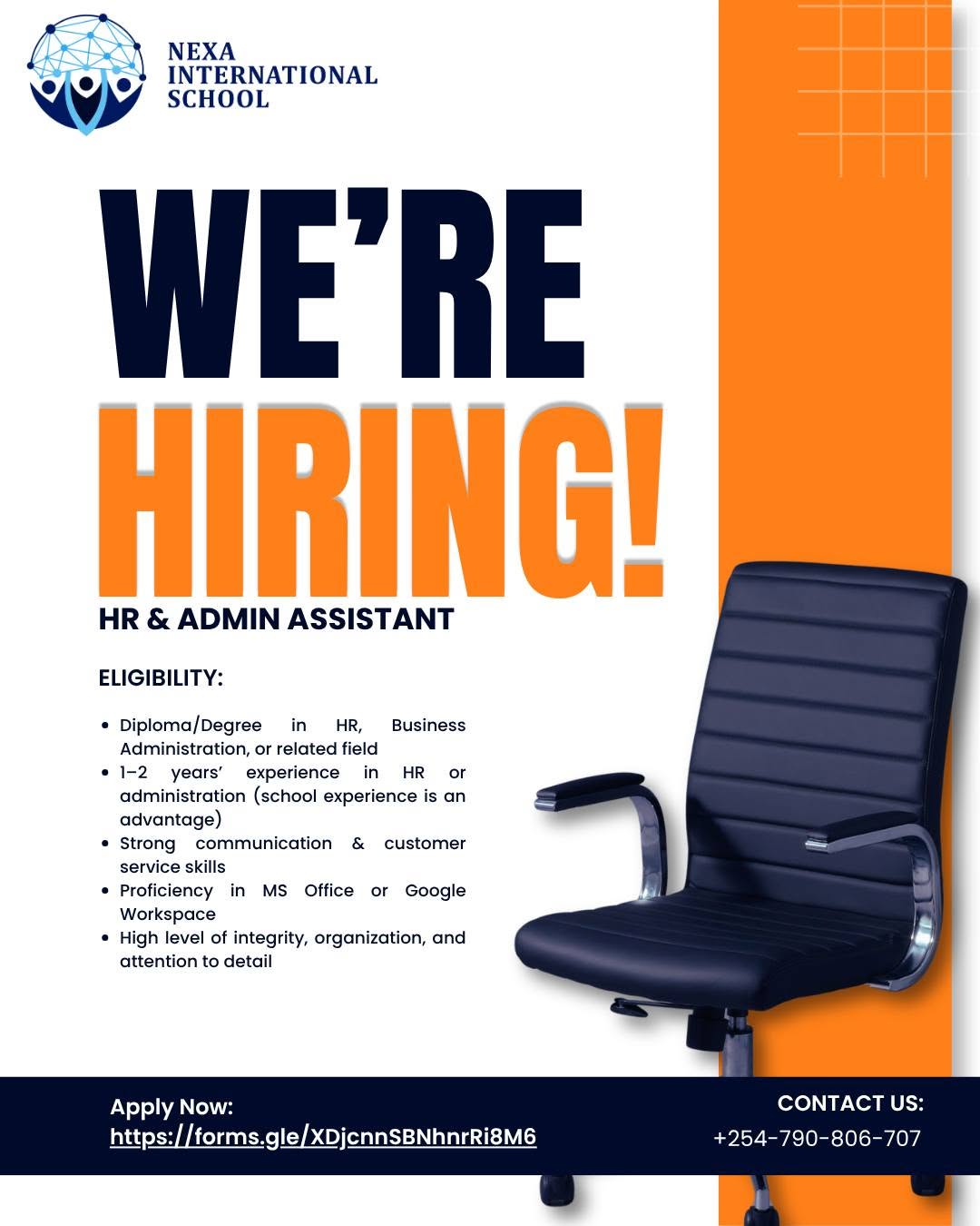 HR & Admin Assistant