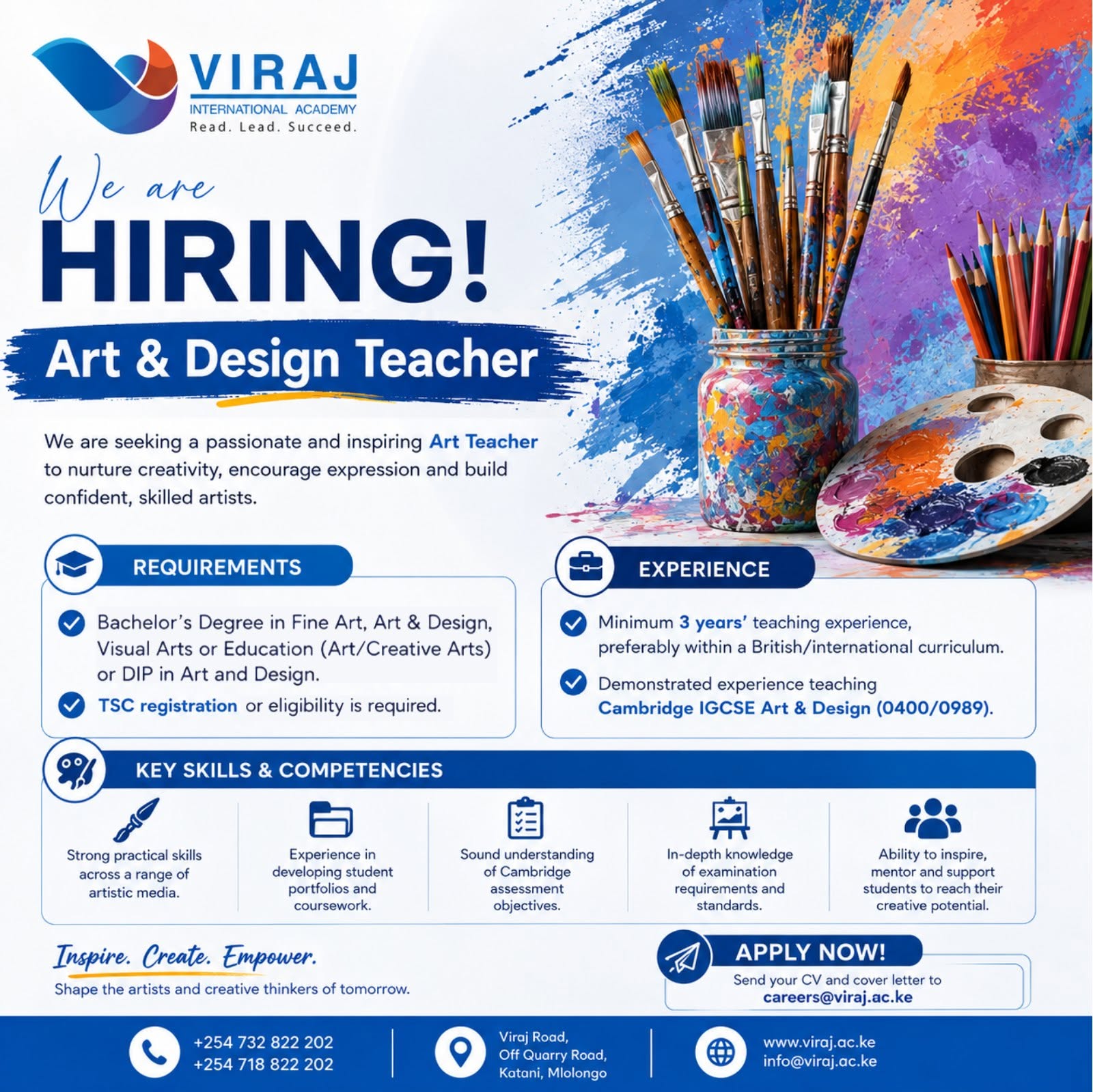 Art & Design Teacher